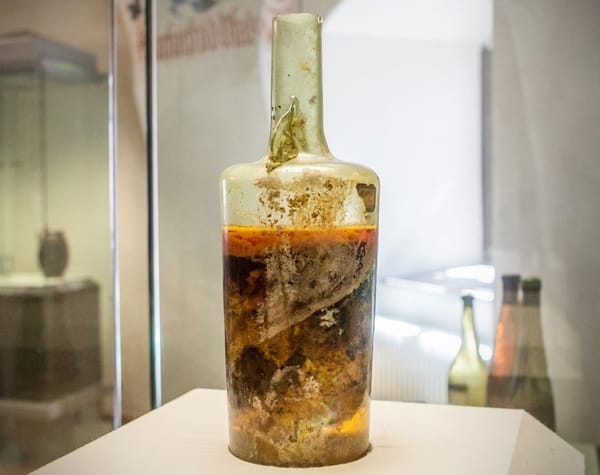 La bottiglia di vino più antica del mondo